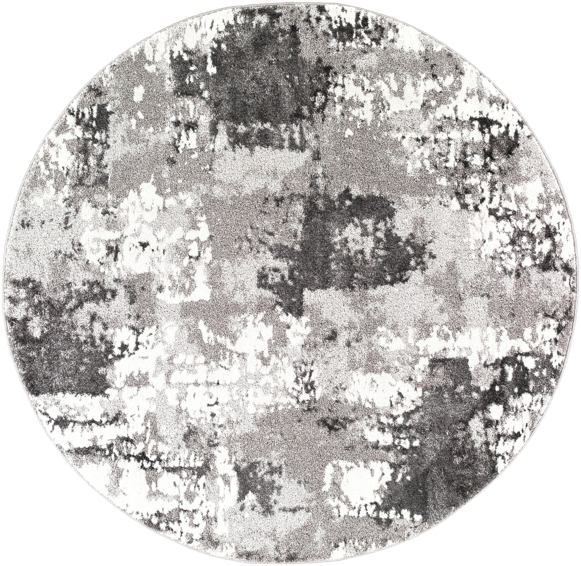 Surya Venice Vne-2308 Medium Gray, Charcoal, Light Gray, Ivory Area Rug