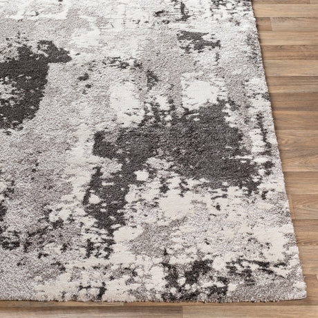 Surya Venice Vne-2308 Medium Gray, Charcoal, Light Gray, Ivory Rugs.