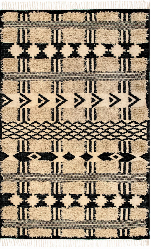 Nuloom Marianna Tribal Stripes Nma3327A Tan Area Rug