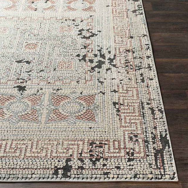 Surya Venezia Vnz-2301 Camel, Beige, Light Gray, Charcoal Rugs.