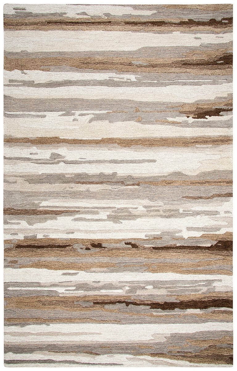 Rizzy Vogue Vog101 Tan Striped Area Rug