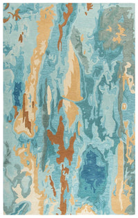 Rizzy Vogue Vog102 Blue Organic / Abstract Area Rug