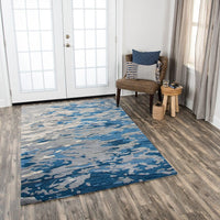 Rizzy Vogue Vog108 Blue Organic / Abstract Area Rug