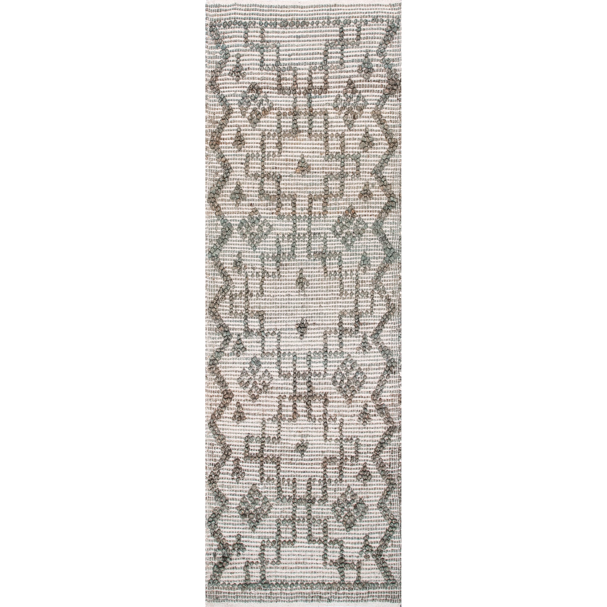 Nuloom Julianne Moroccan Nju3307B Light Gray Area Rug