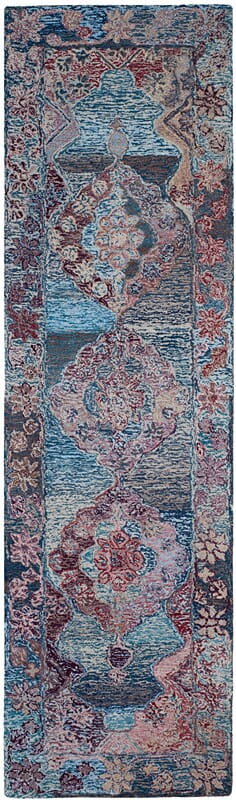 Safavieh Vintage Oushak Vos740A Blue Rugs.