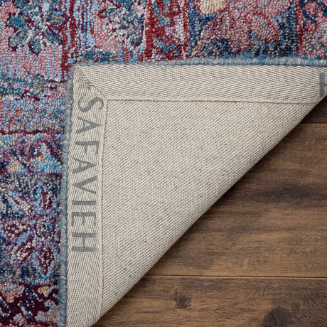 Safavieh Vintage Oushak Vos740A Blue Rugs.