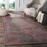 Safavieh Vintage Oushak Vos741C Red Rugs.