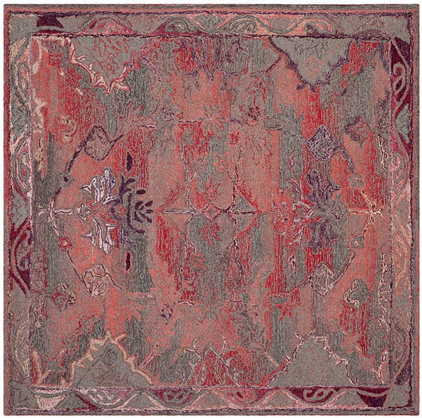 Safavieh Vintage Oushak Vos741C Red Rugs.