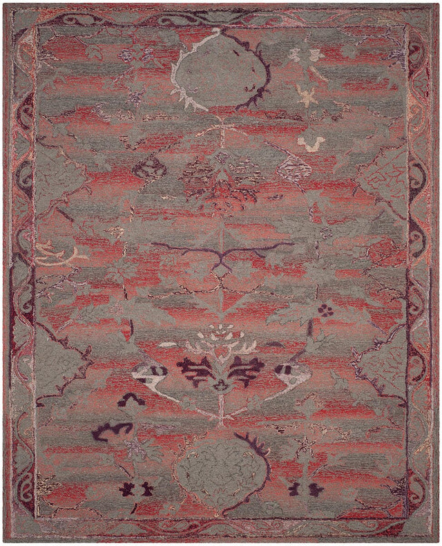 Safavieh Vintage Oushak Vos741C Red Rugs.