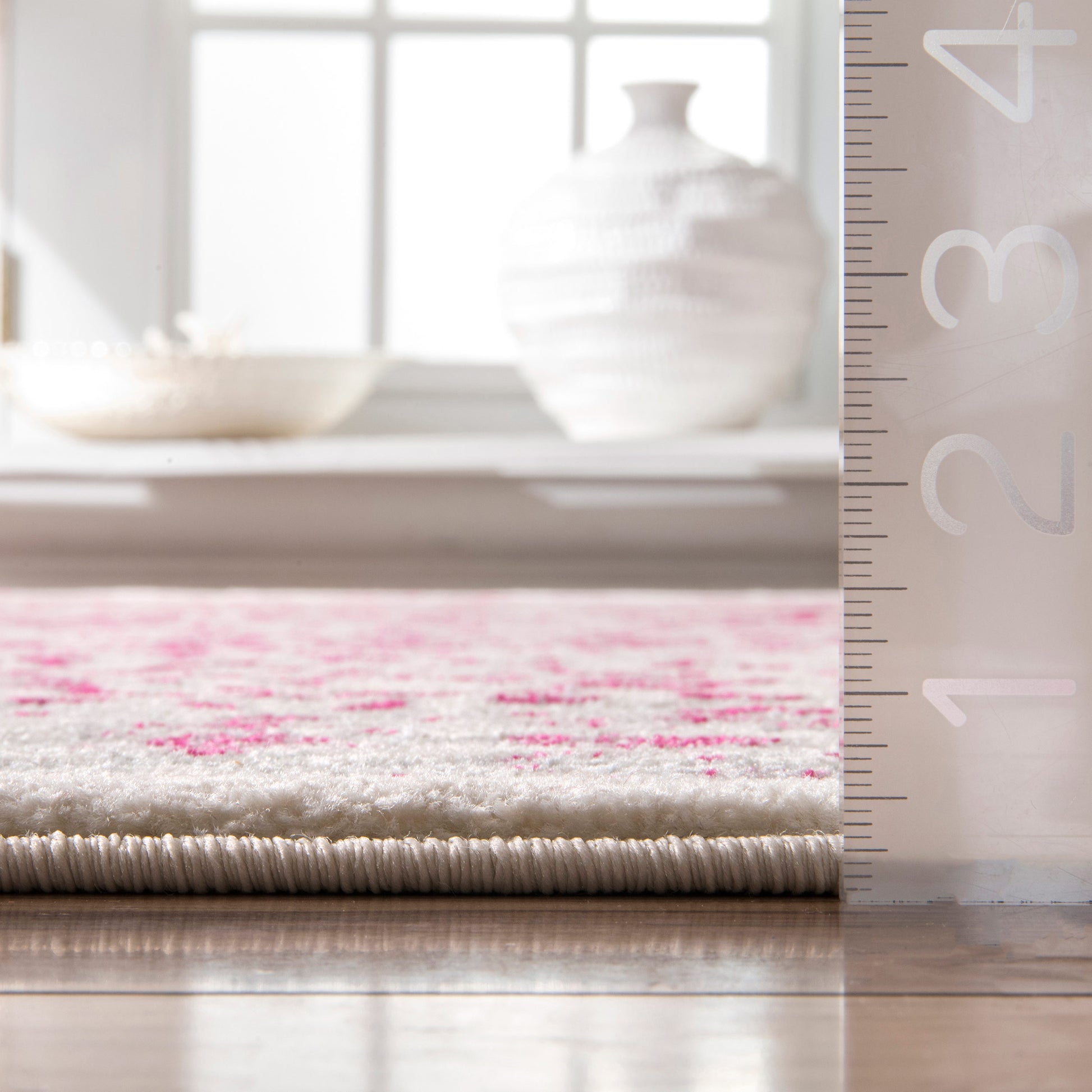 Nuloom Odell Vintage Nod3127D Pink Area Rug