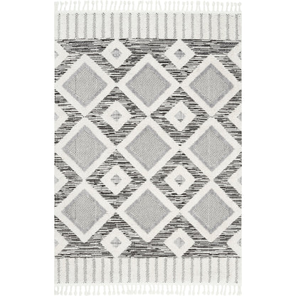 Nuloom Journey Checkered Tiles Njo2322A Gray Area Rug