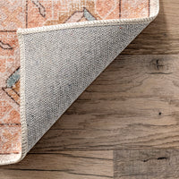 AreaRugs.com Wavaj Nwa1070A Peach Area Rug