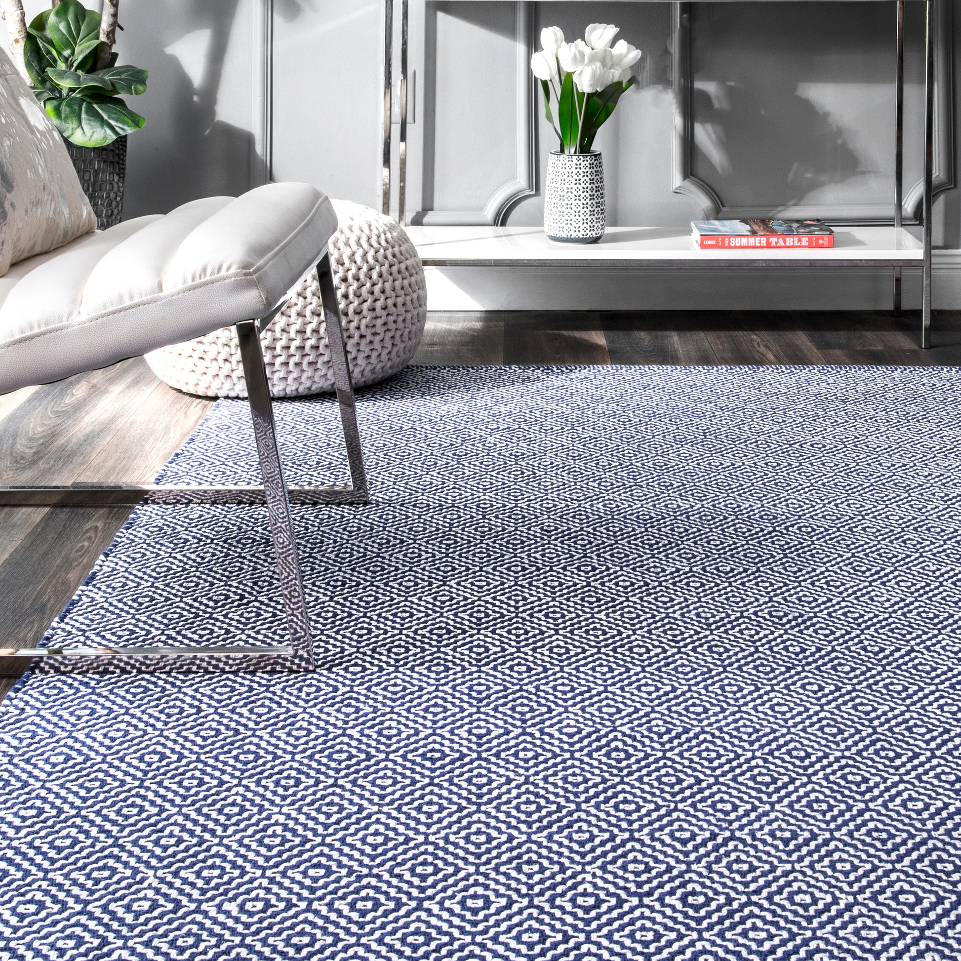 Nuloom Lorretta Nlo2048D Navy Area Rug