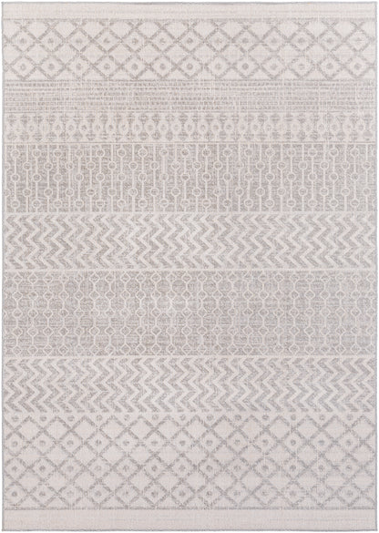 Surya Veranda Vrd-2304 Taupe, Ivory, Dark Brown Area Rug