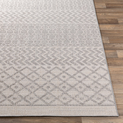 Surya Veranda Vrd-2304 Taupe, Ivory, Dark Brown Area Rug