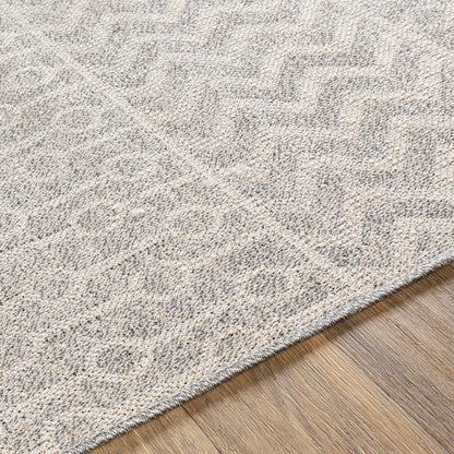 Surya Veranda Vrd-2304 Taupe, Ivory, Dark Brown Area Rug