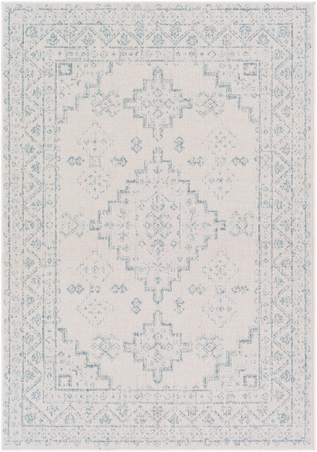 Surya Veranda Vrd-2311 Dark Blue, Ivory, Taupe Rugs.