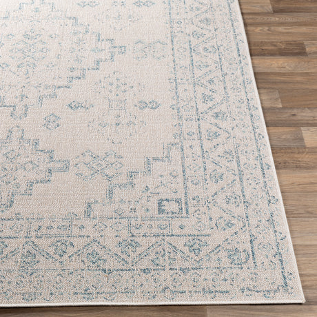 Surya Veranda Vrd-2311 Dark Blue, Ivory, Taupe Rugs.