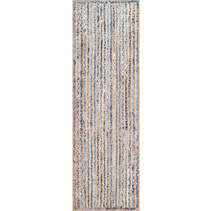 Nuloom Braided Dara Nbr2565A Blue Area Rug