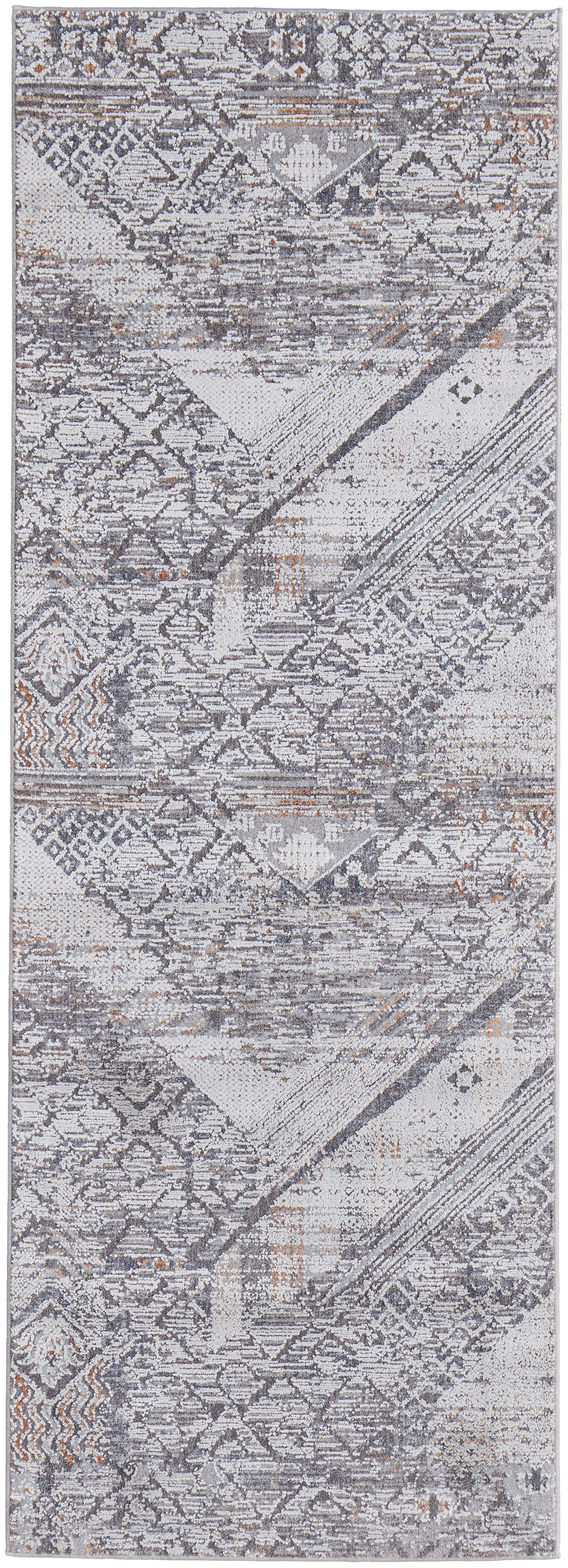 Feizy Francisco 39Ggf Ivory/Gray Area Rug