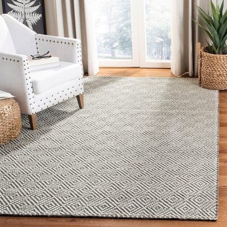 Safavieh Vermont Vrm305Z Ivory / Black Rugs.