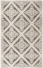 Safavieh Vermont Vrm306Z Ivory / Black Rugs.