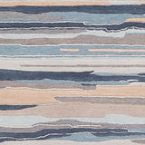 Surya Vernier Vrn-1010 Dark Blue, Gray Rug.