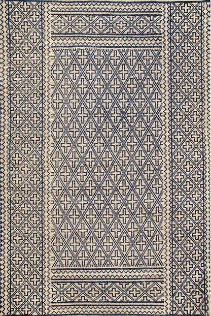 Nuloom Lorelei Trellis Nlo2821A Blue Area Rug