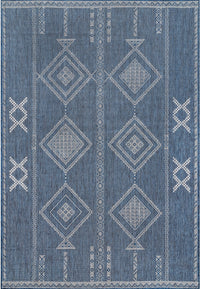 Nuloom Aria Tribal Transitional Nar1809B Blue Area Rug