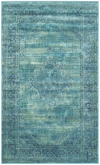 Safavieh Vintage Vtg112-2220 Turquoise / Multi Vintage / Distressed Area Rug