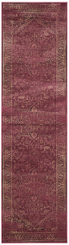 Safavieh Vintage Vtg114-5880 Raspberry Area Rug