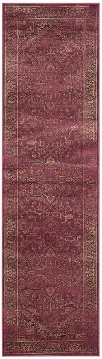 Safavieh Vintage Vtg114-5880 Raspberry Area Rug