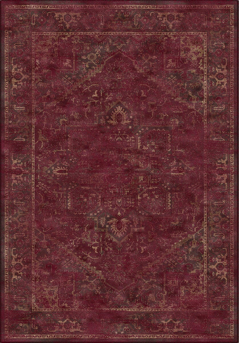 Safavieh Vintage Vtg114-5880 Raspberry Area Rug