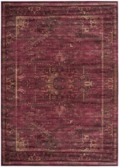 Safavieh Vintage Vtg114-5880 Raspberry Area Rug