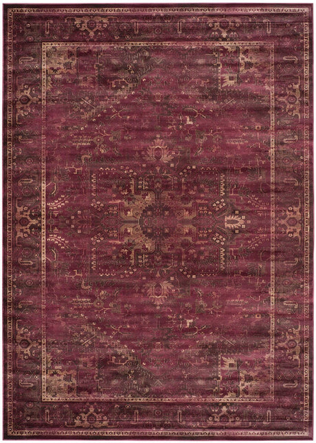 Safavieh Vintage Vtg114-5880 Raspberry Rugs.