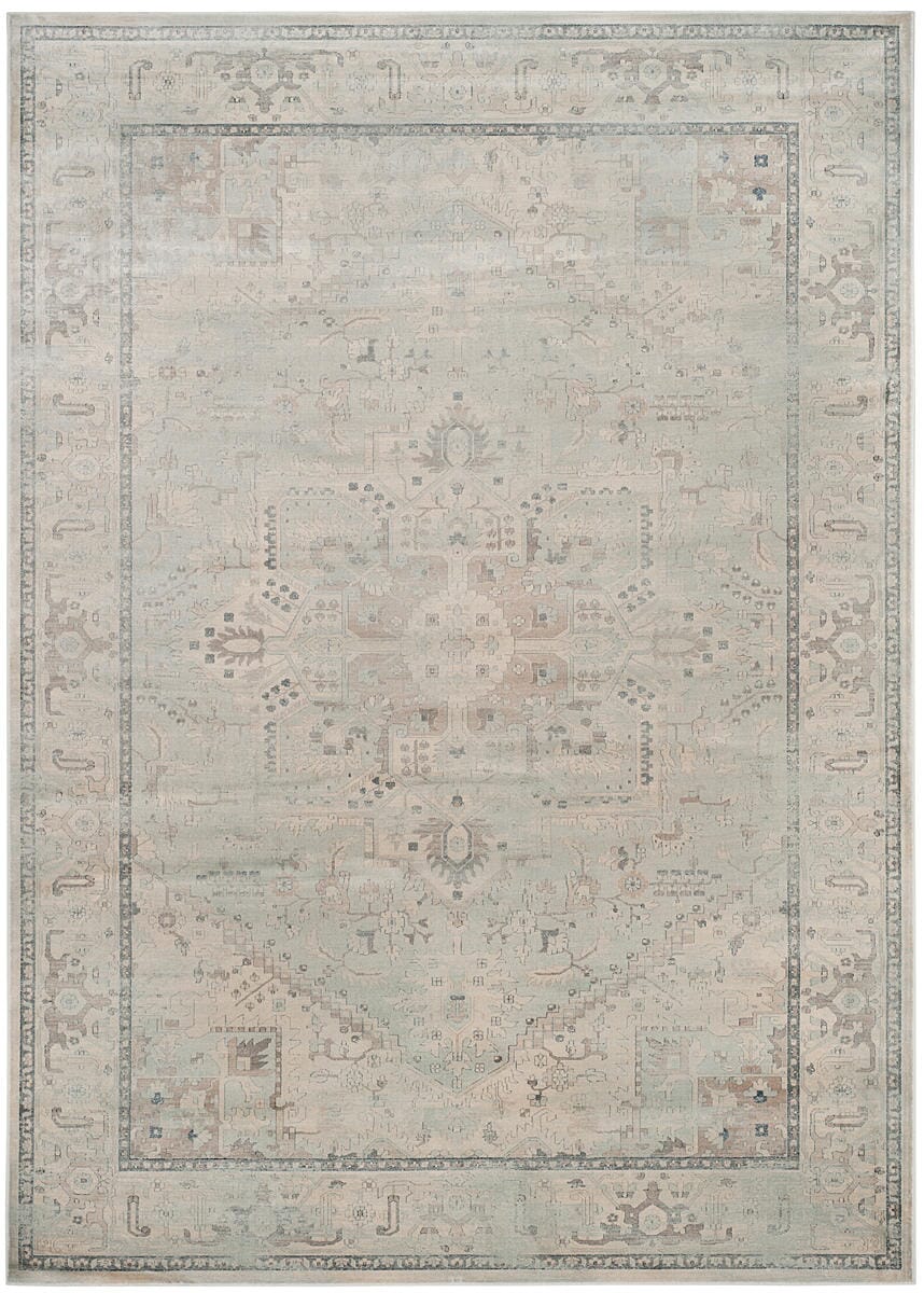 Safavieh Vintage Vtg114-7660 Light Blue Vintage / Distressed Area Rug