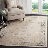 Safavieh Vintage Vtg117-7440 Stone / Blue Rugs.