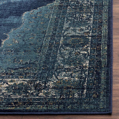 Safavieh Vintage Vtg122-2330 Navy Rugs.