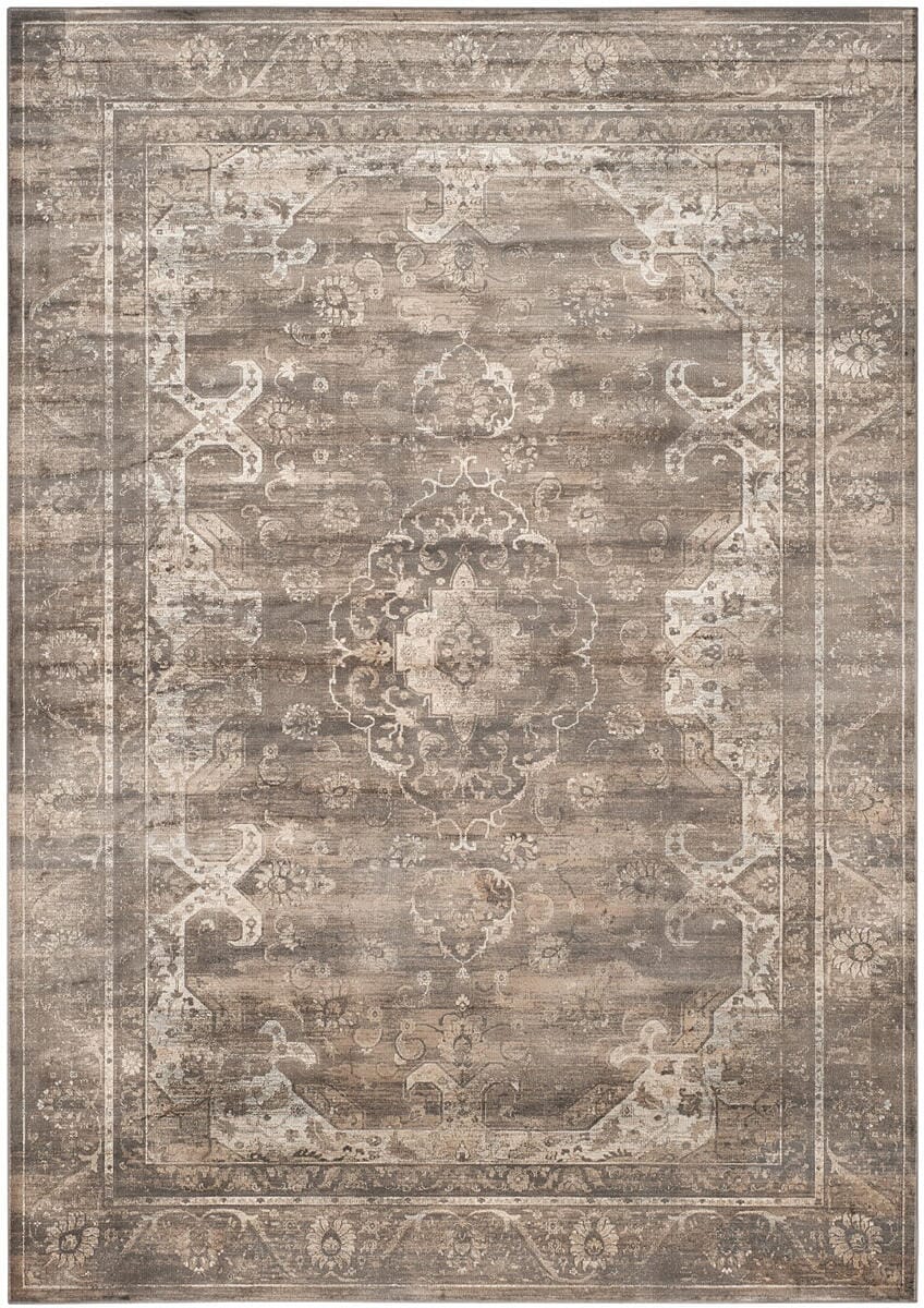 Safavieh Vintage Vtg137-3330 Soft Anthracite Vintage / Distressed Area Rug