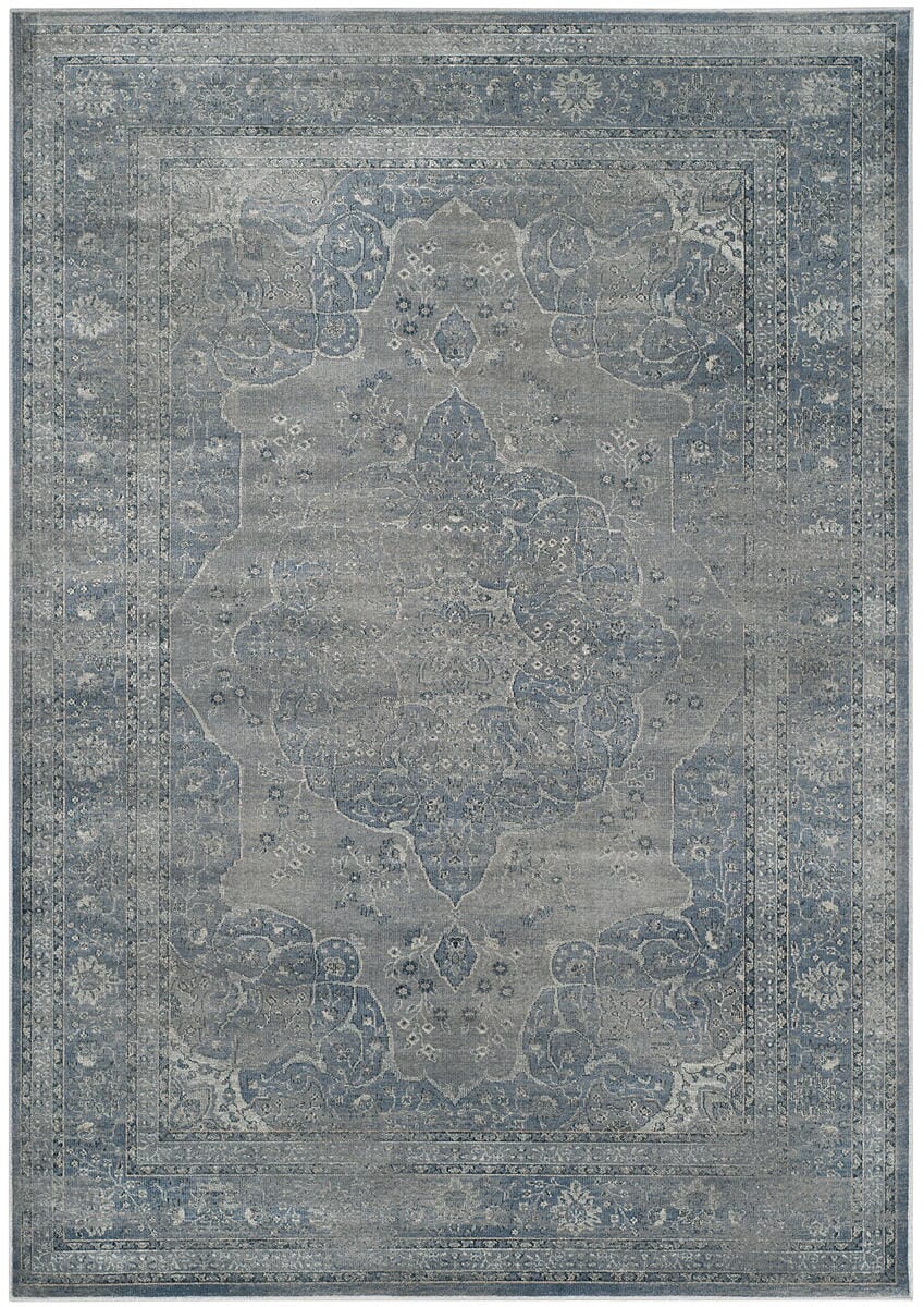 Safavieh Vintage Vtg158-7110 Light Blue / Light Grey Vintage / Distressed Area Rug