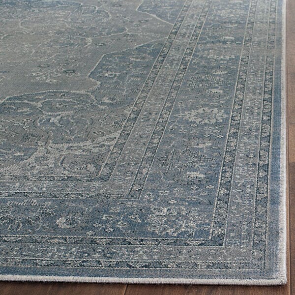 Safavieh Vintage Vtg158-7110 Light Blue / Light Grey Rugs.