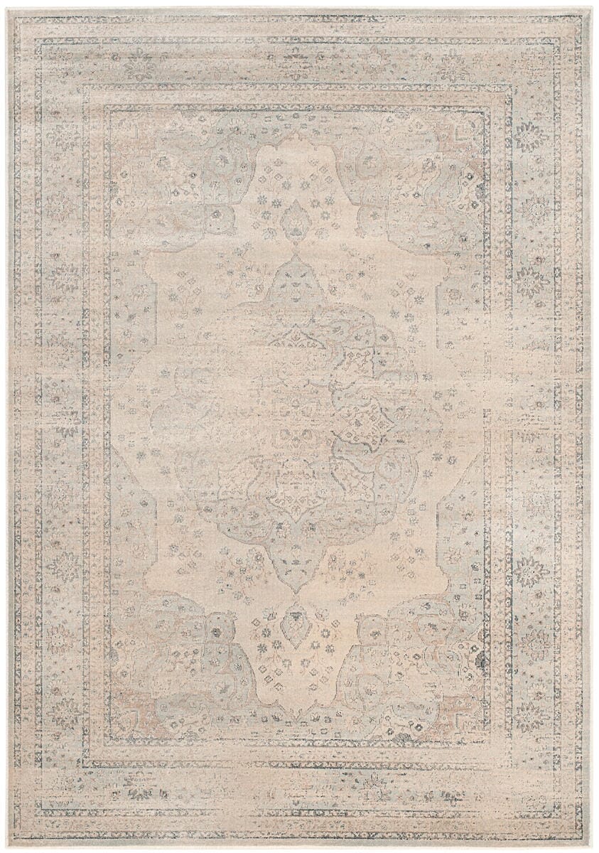 Safavieh Vintage Vtg158-7440 Light Blue / Cream Vintage / Distressed Area Rug