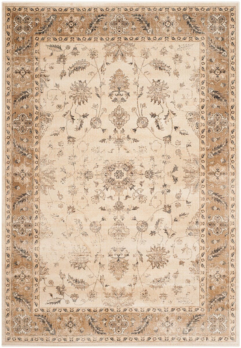 Safavieh Vintage Vtg168-3450 Stone / Caramel Rugs.