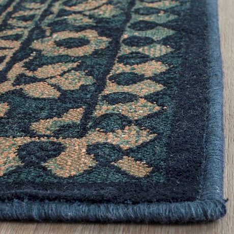 Safavieh Vintage Vtg175-2333 Blue / Yellow Rugs.