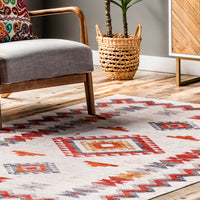 AreaRugs.com Wavaj Nwa1093A Beige Area Rug