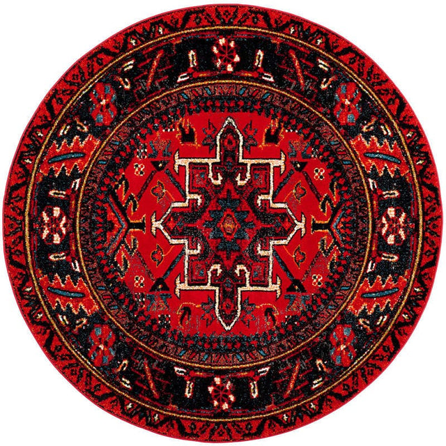 Safavieh Vintage Hamadan Vth211A Red / Multi Area Rug