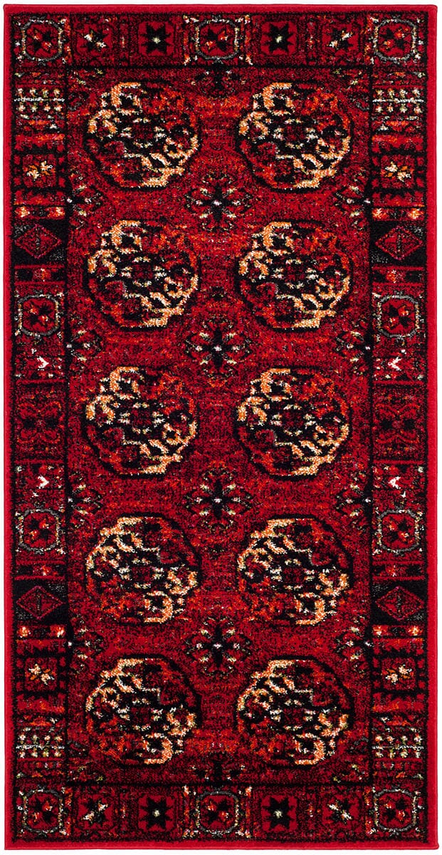 Safavieh Vintage Hamadan Vth212A Red / Multi Area Rug