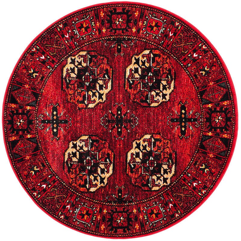 Safavieh Vintage Hamadan Vth212A Red / Multi Area Rug