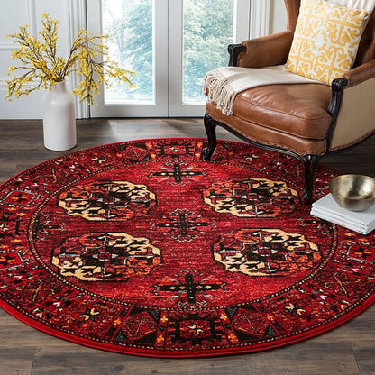 Safavieh Vintage Hamadan Vth212A Red / Multi Area Rug