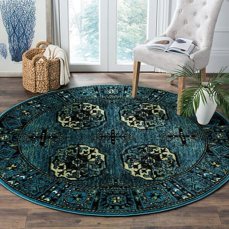 Safavieh Vintage Hamadan Vth212D Blue / Multi Rugs.